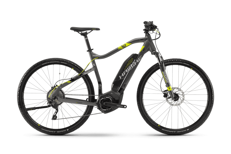 Электровелосипед Haibike Sduro Cross 4.0 men 400Wh 10s Deore Черный